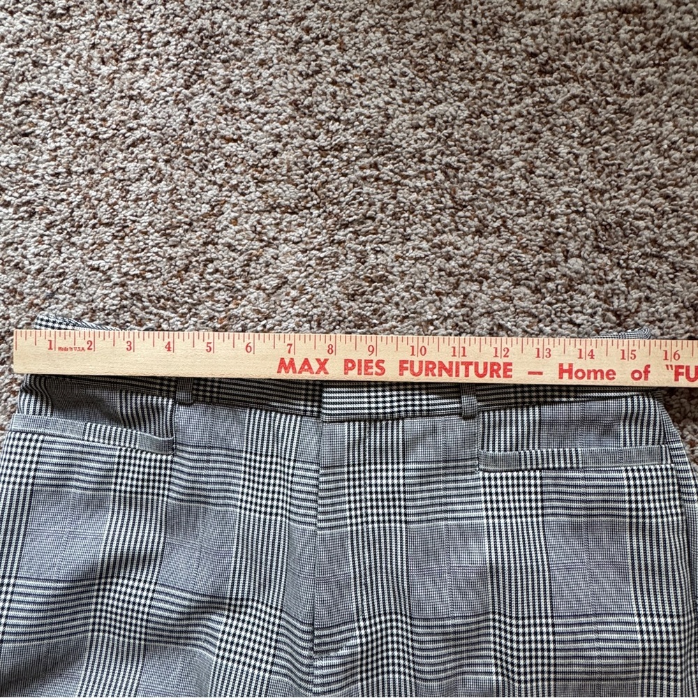 NWT Banana Republic Sloan Curvy Ankle Pants Plaid 8 Tall Career Office - Picture 11 of 15